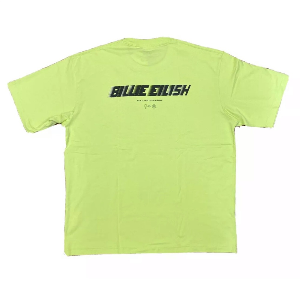 Uniqlo Billie Eilish x TM Green T-Shirt L NEW - Picture 3 of 8